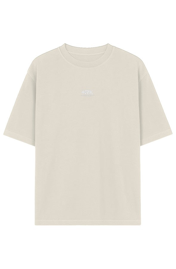 Rising Kid Garment-Dyed Drop-Shoulder Tee