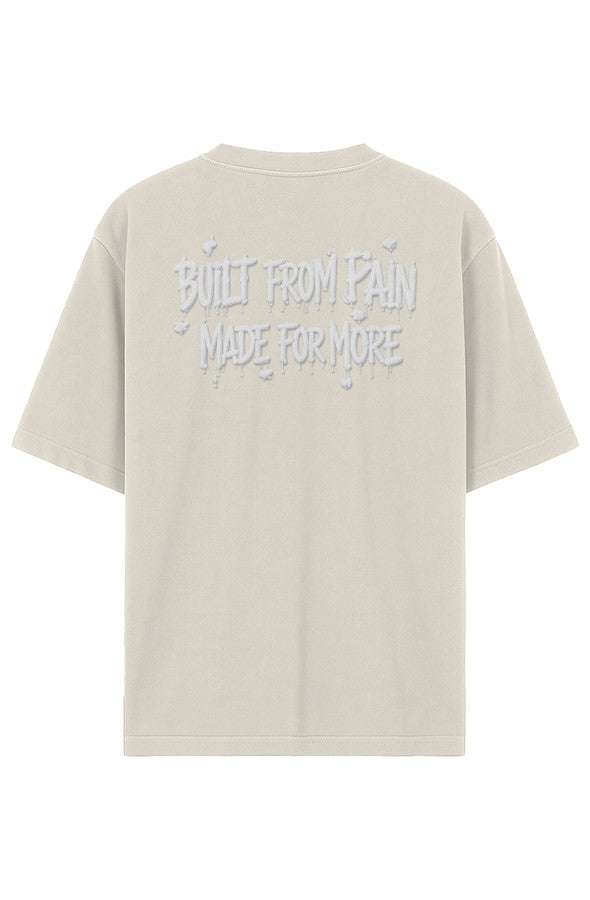 Rising Kid Garment-Dyed Drop-Shoulder Tee